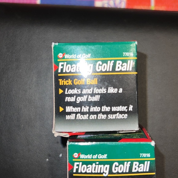 New Set of 3 Trick Golf Balls - Floating & Wobbling - World of Golf - Picture 4 of 8